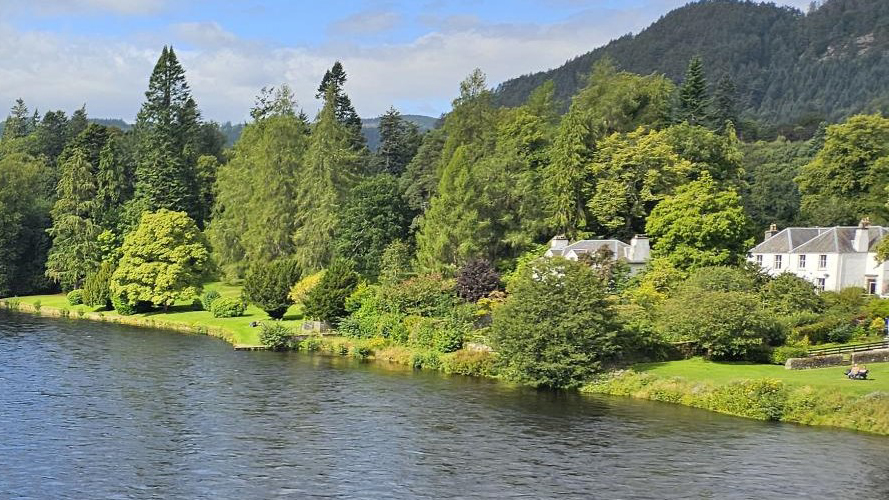 A river