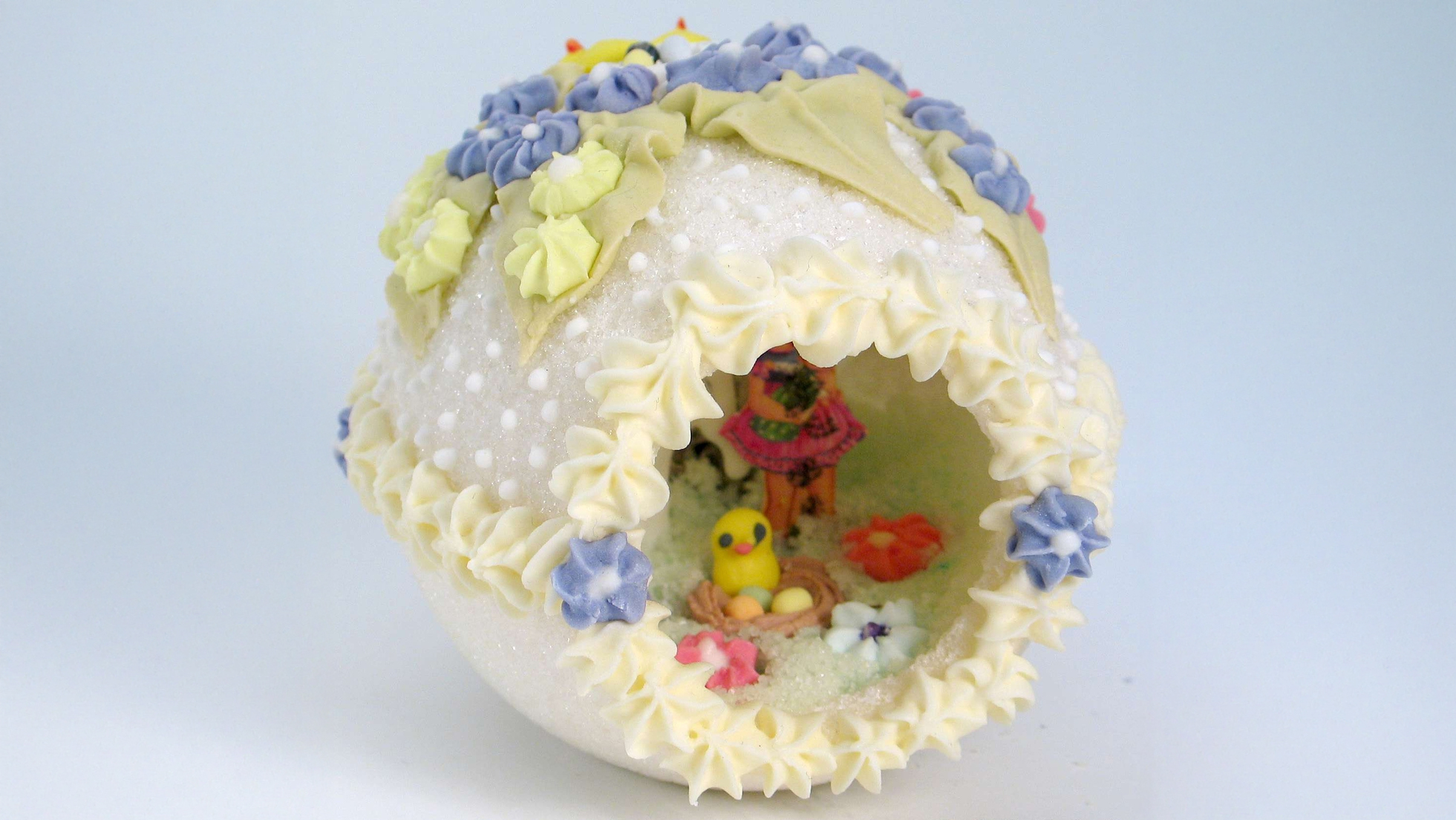 Ett kristyrägg. Foto.