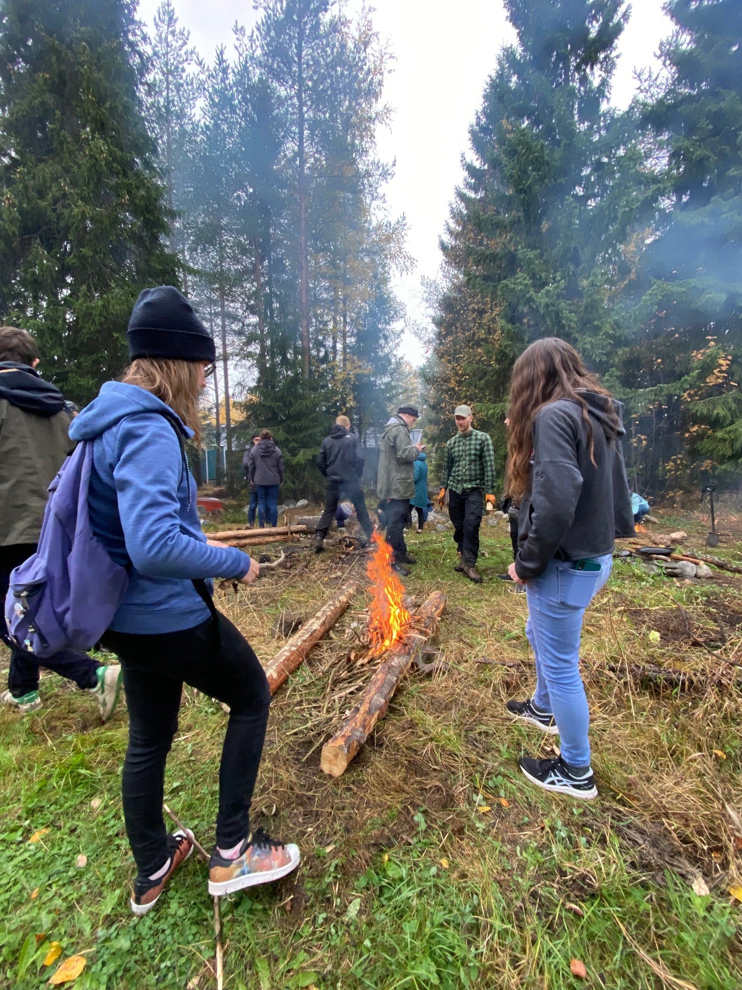 Fire forest history course