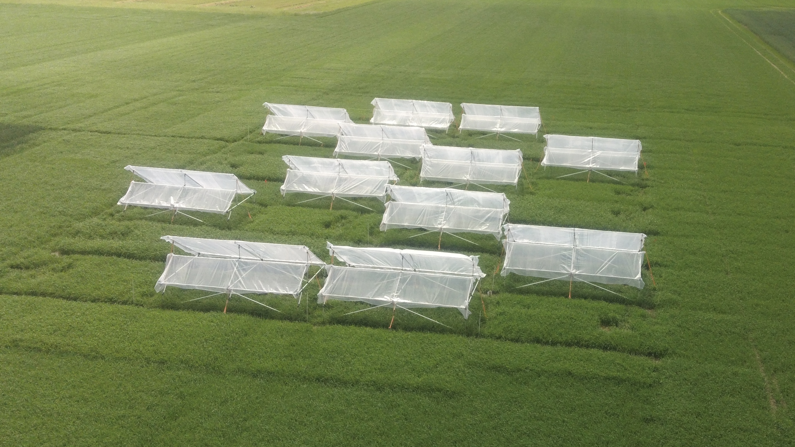 Photo of Experimental set-up in Säby