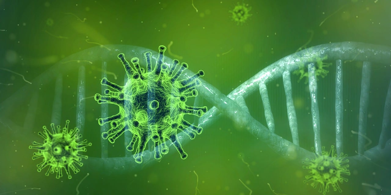 AI generated picture on coronavirus