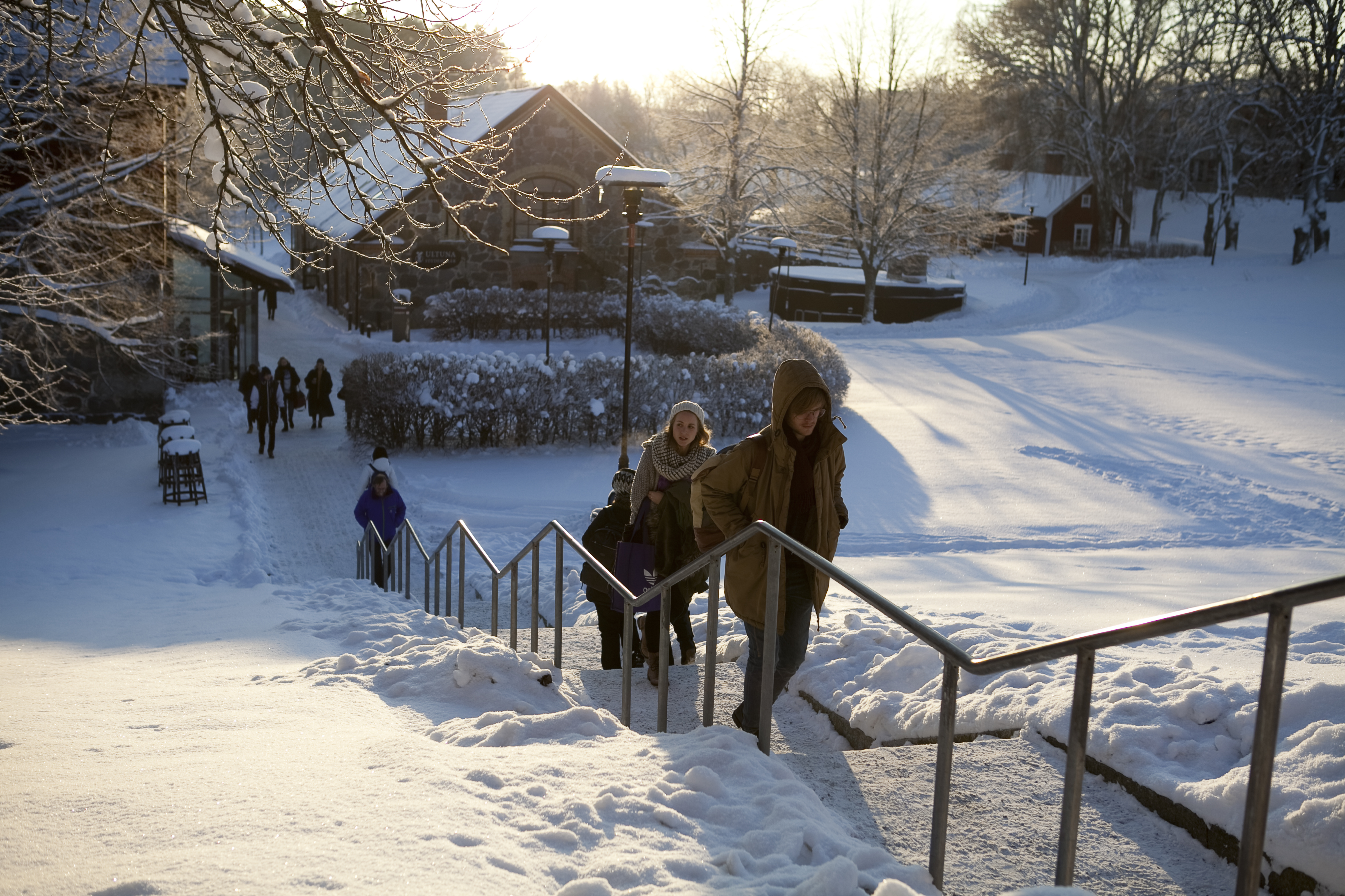 Winter at Campus Uppsala