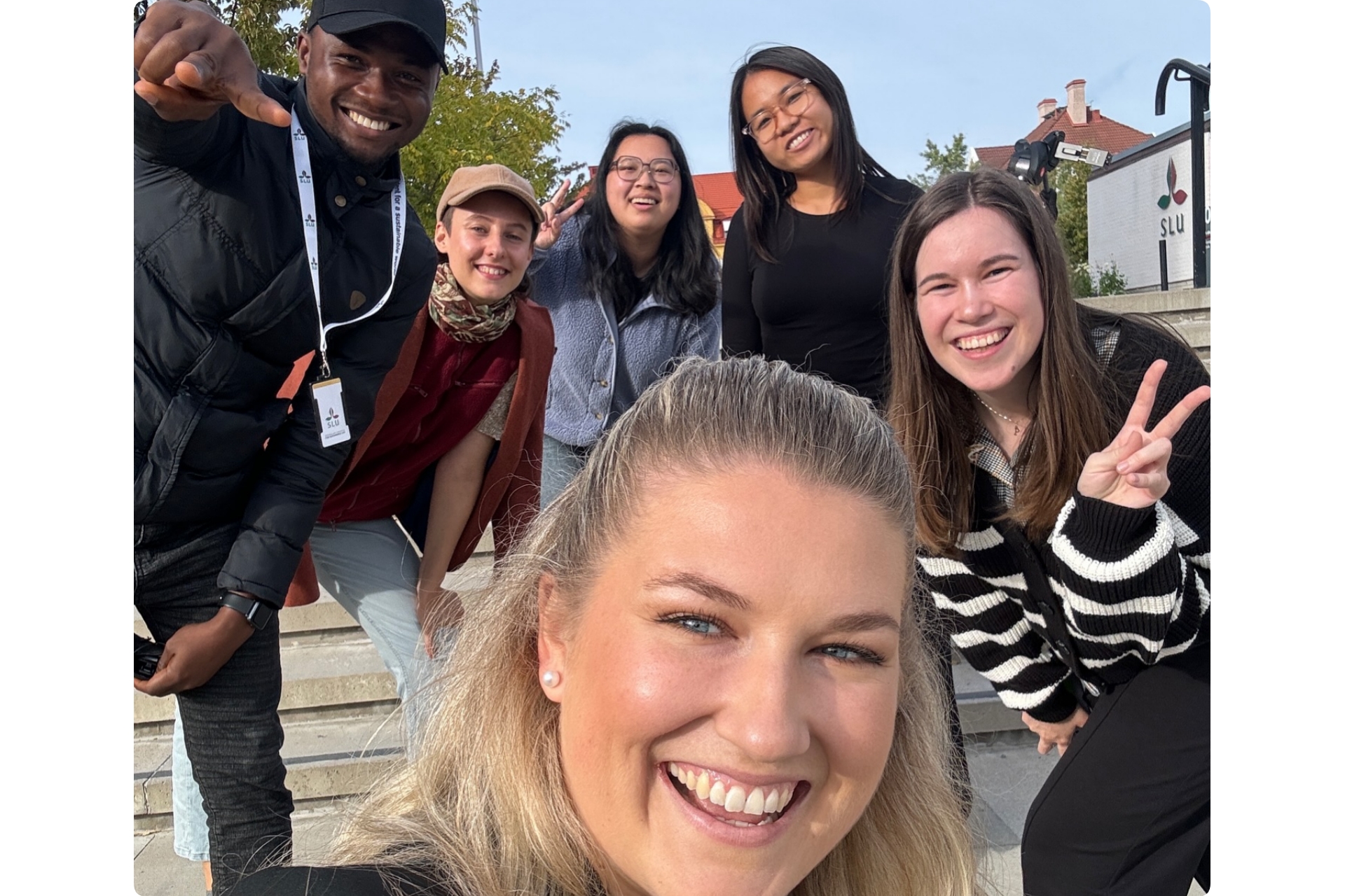 Students at Campus Uppsala