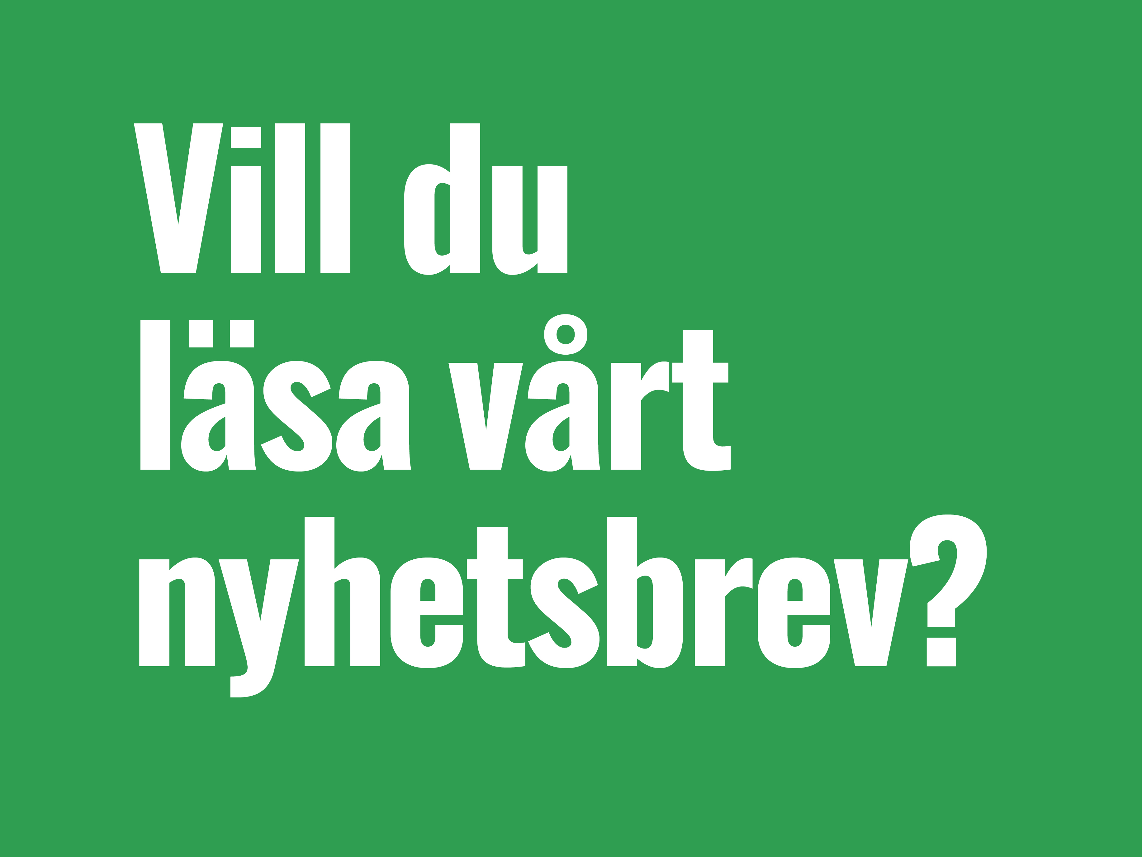 Nyhetsbrev