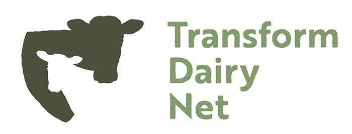 Logotyp för EU-projektet Transform Dairy Net. Bild.